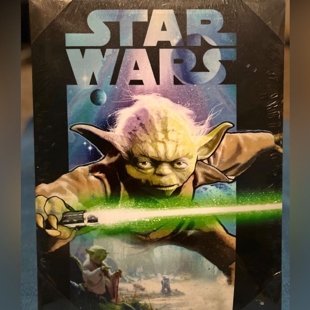 Star Wars Yoda Canvas Art